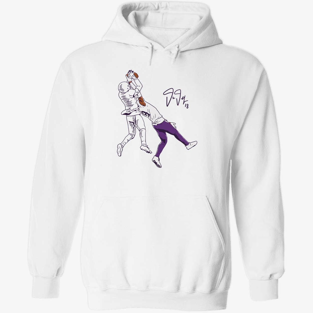 Justin Jefferson The Catch Hoodie