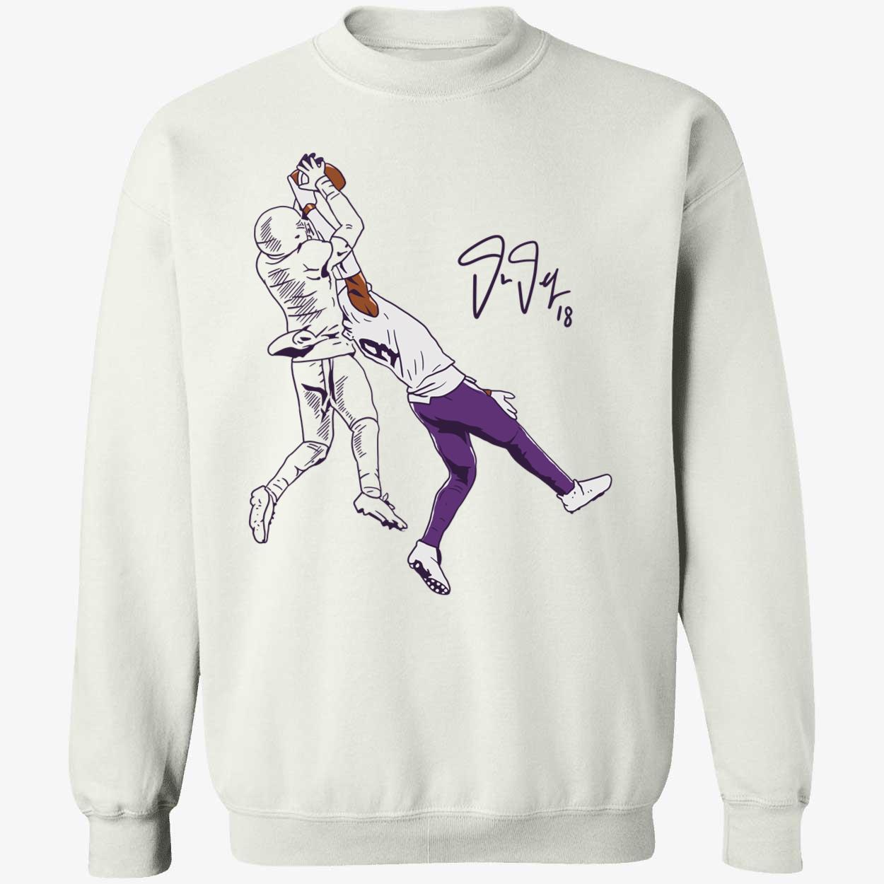 Justin Jefferson The Catch Sweatshirt