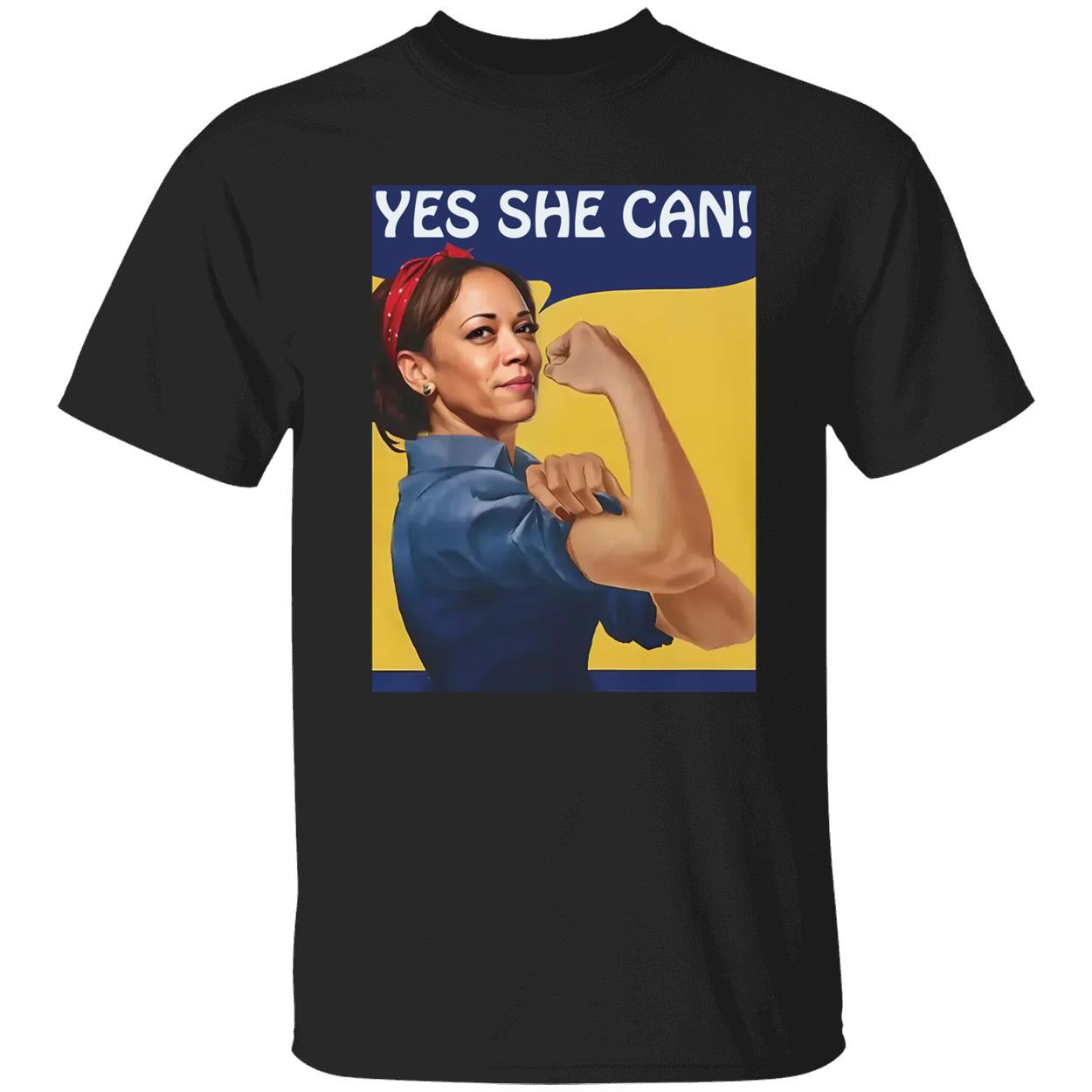 Kamala Harris Yes She Can Shirt