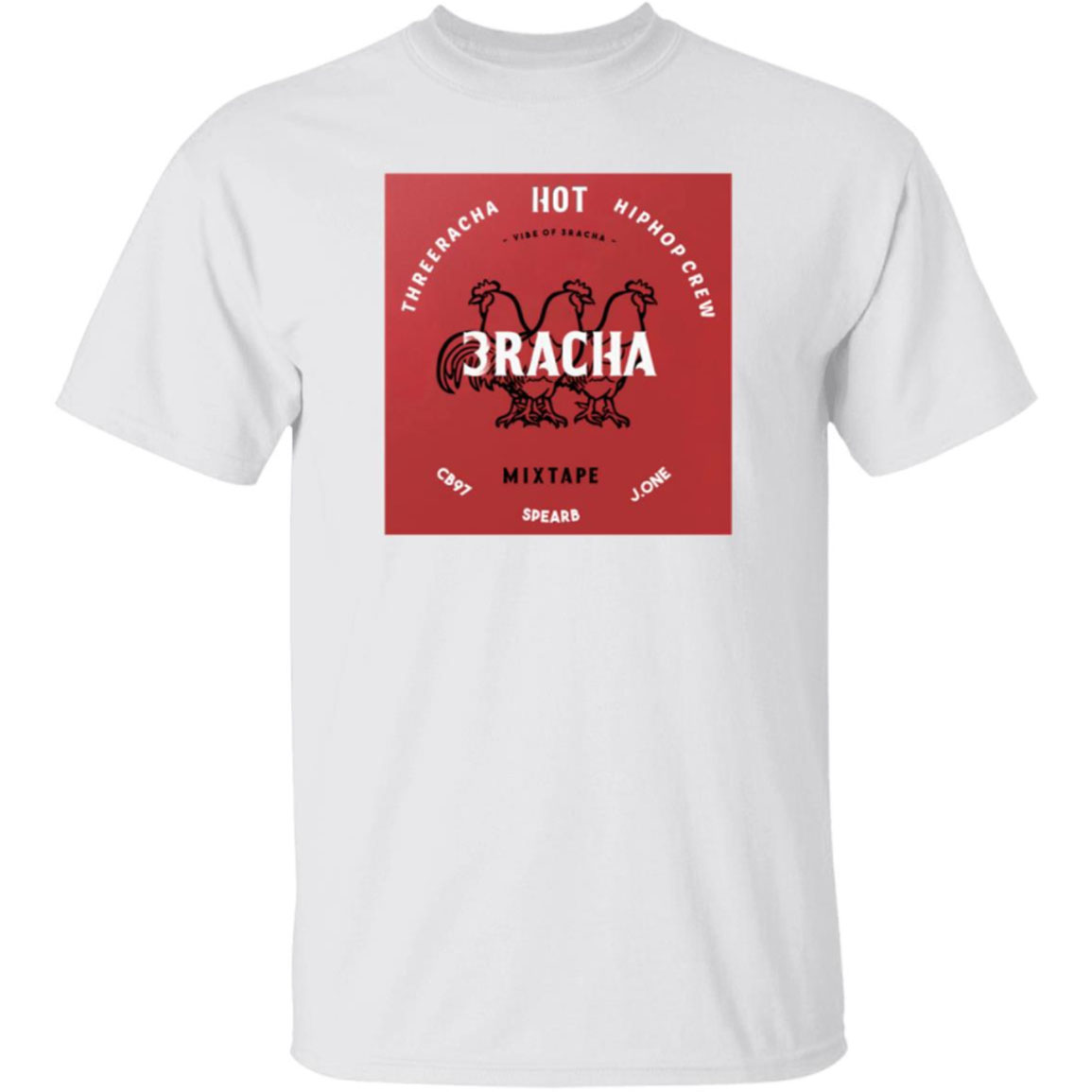 Keith Palau Three Racha Hot Hip Hop Crew 3Racha Shirt