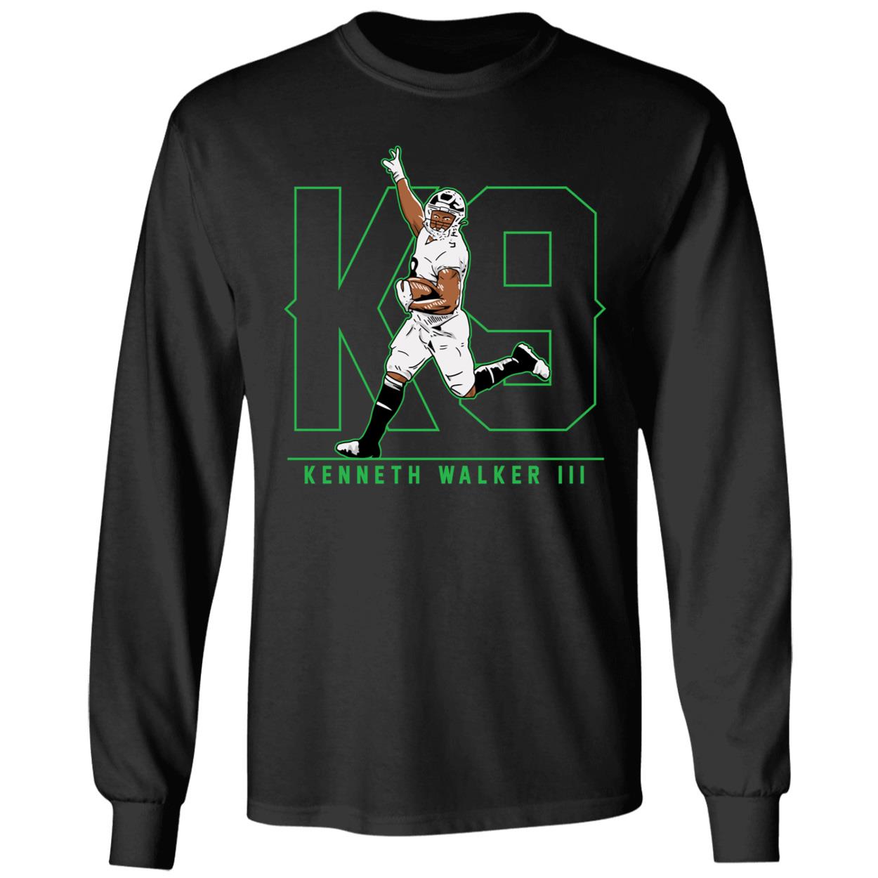 Kenneth Walker III K9 Long Sleeve Shirt