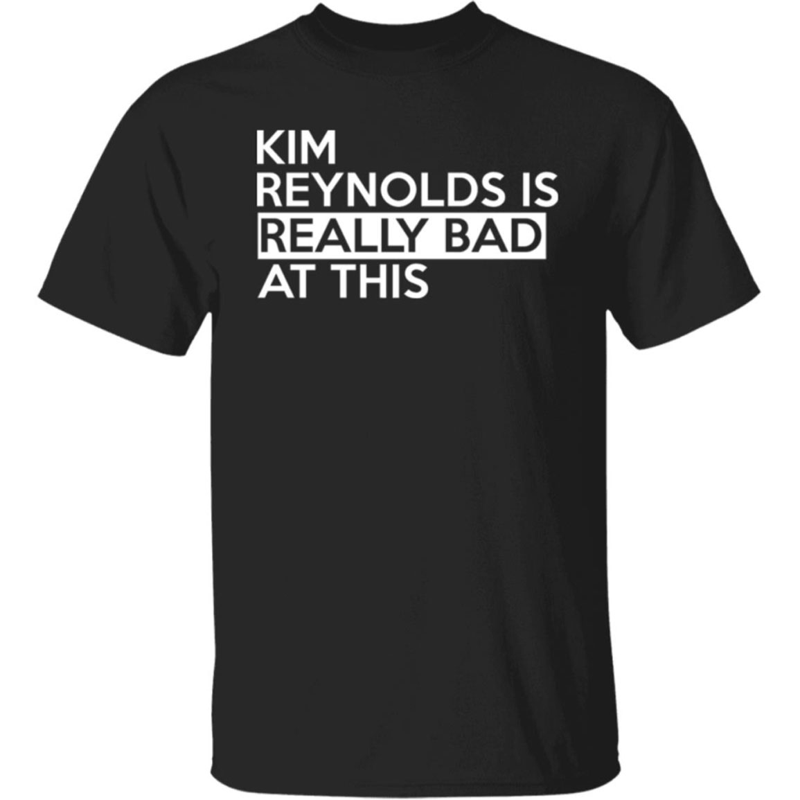 Kim Reynolds Is Really Bad At This Shirt