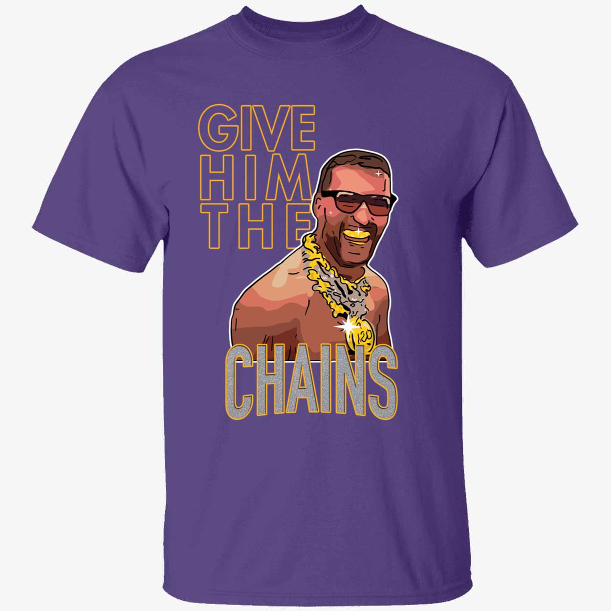 Kirk Cousins Give Him The Chains Shirt