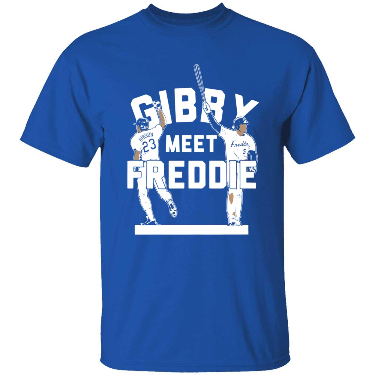 Kirk Gibson Freddie Freeman Gibby Meet Freddie Shirt