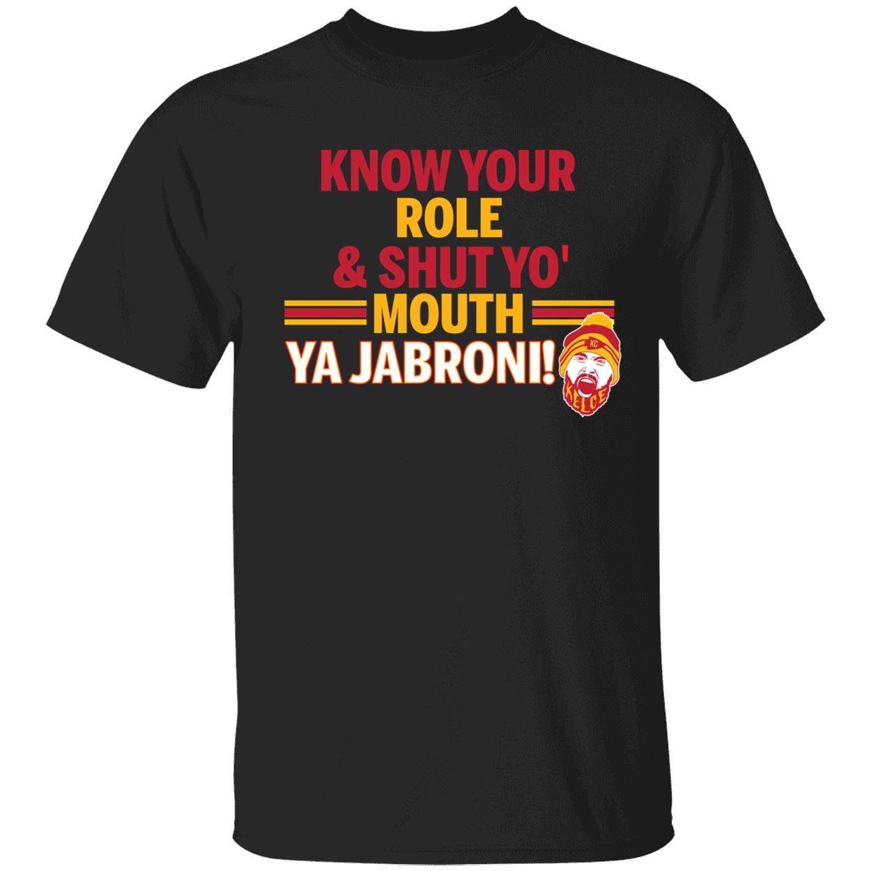 Know Your Role And Shut Your Mouth Ya Jabroni Shirt 1 1.jpg