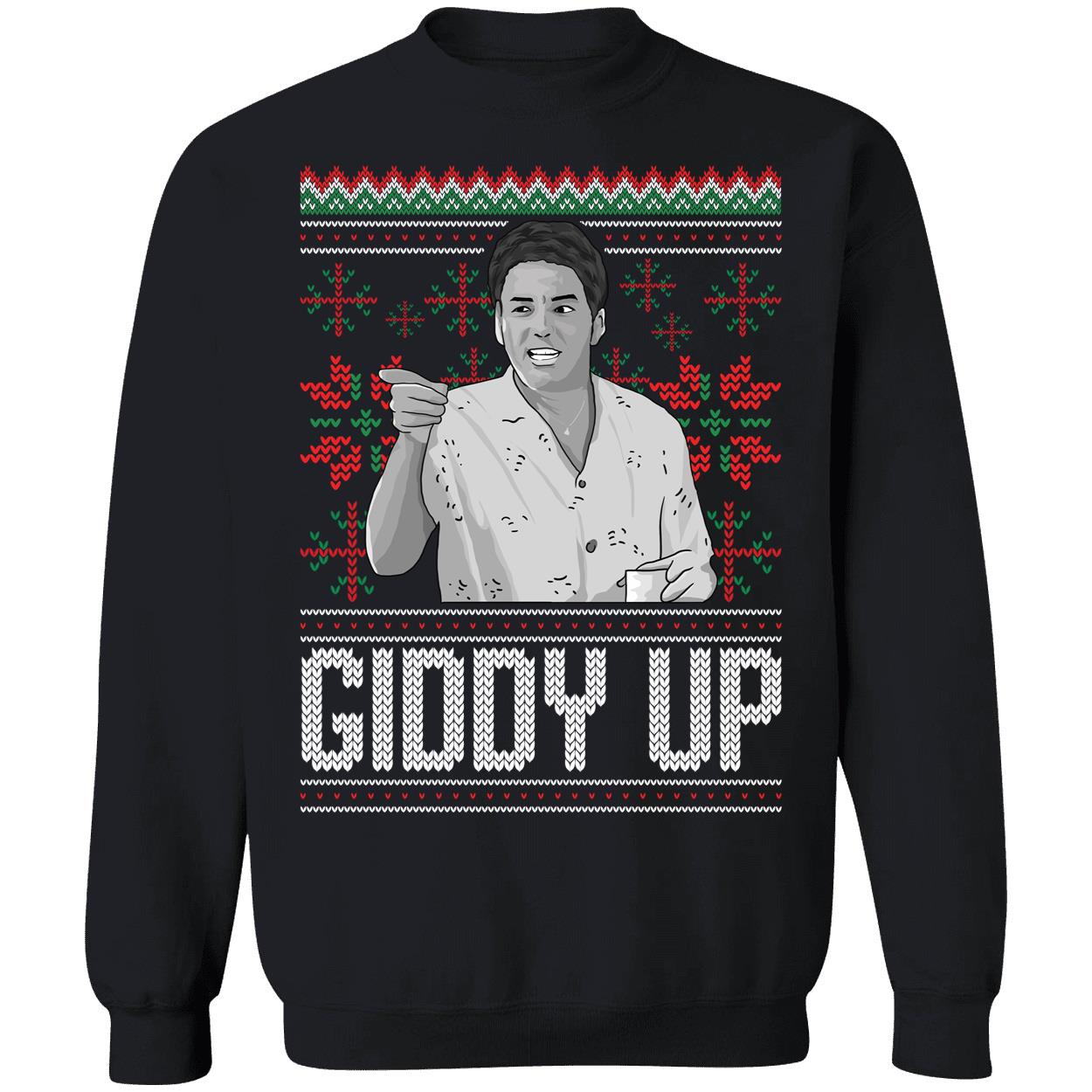 Kramer Giddy Up Christmas Sweatshirt
