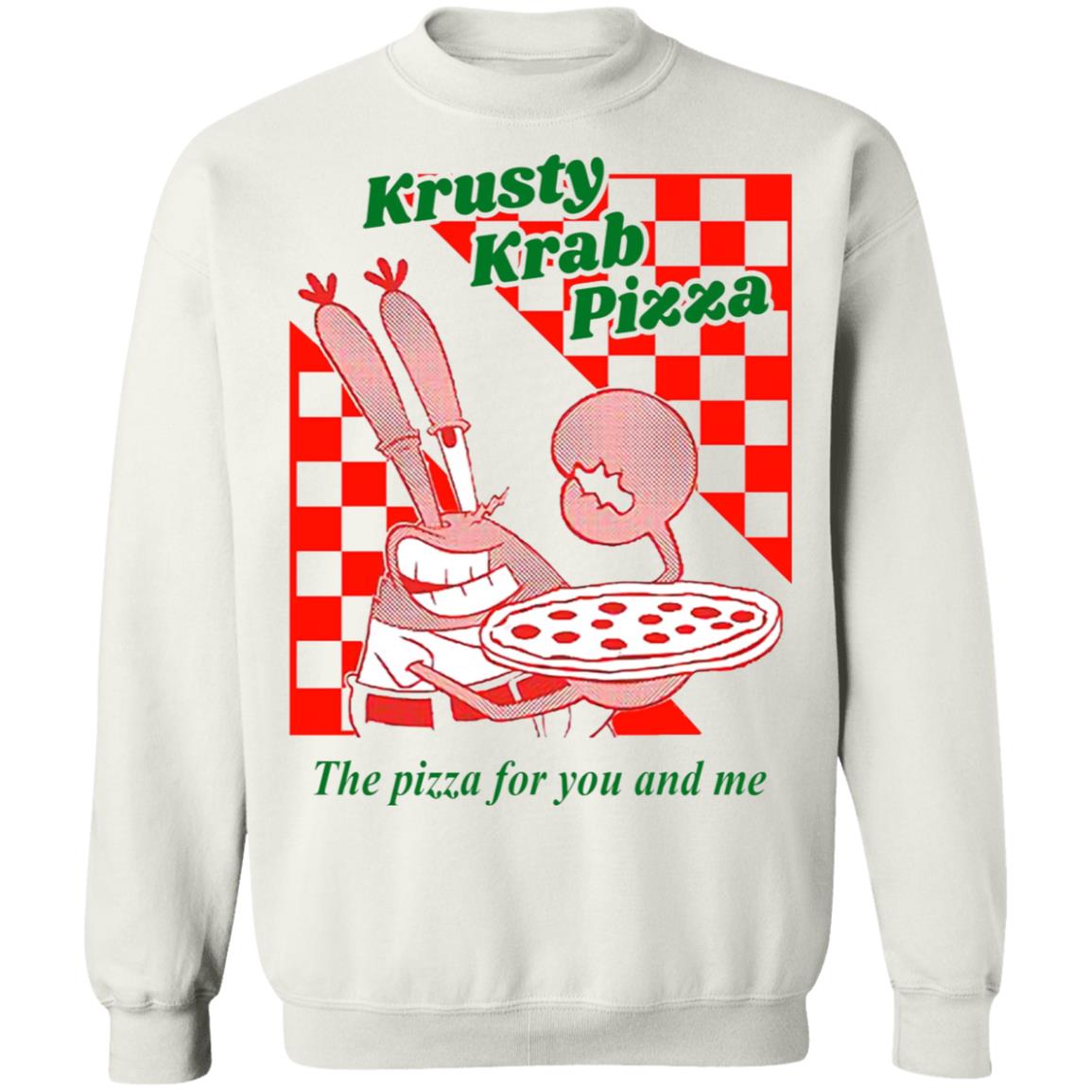Krusty Krab Pizza Sweatshirt