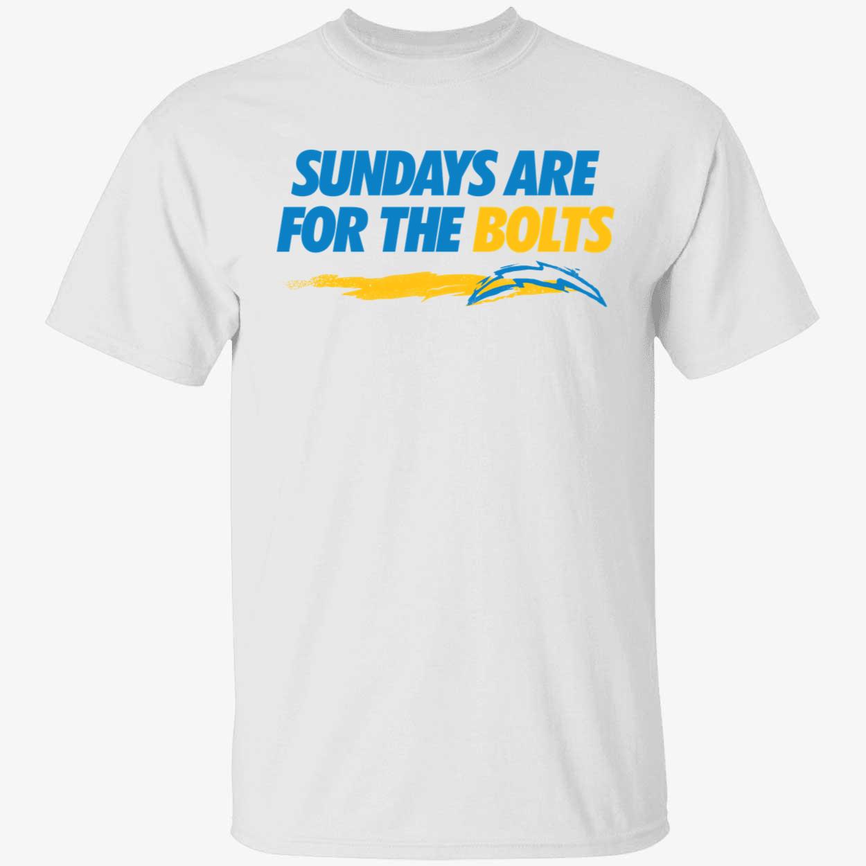 LA Chargers Sundays Are For The Bolts Shirt 1 1.jpg