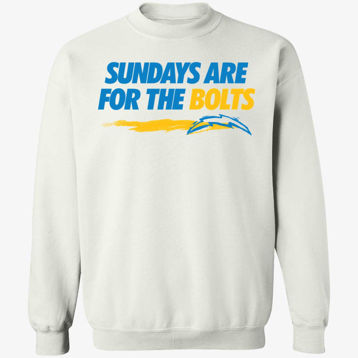LA Chargers Sundays Are For The Bolts Shirt 3 1.jpg