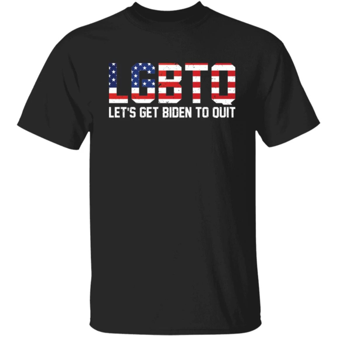 LGBTQ Lets Get Biden To Quit Shirt