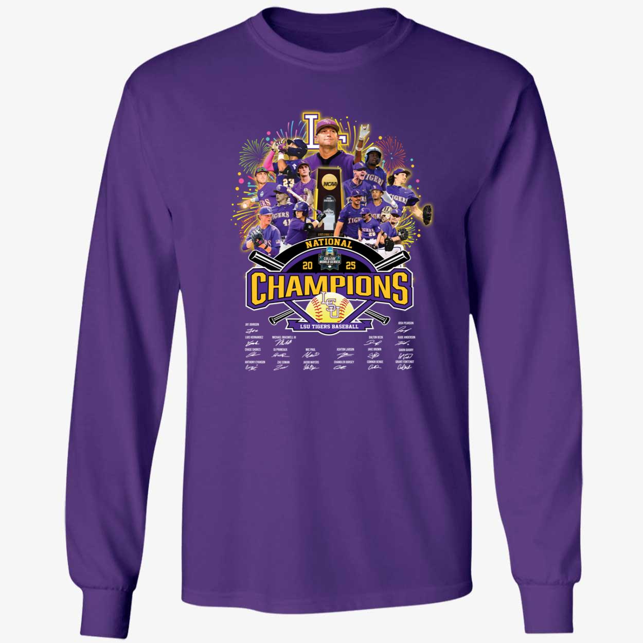 LSU Tigers Baseball 2025 National Champions Shirt 4 1.jpg