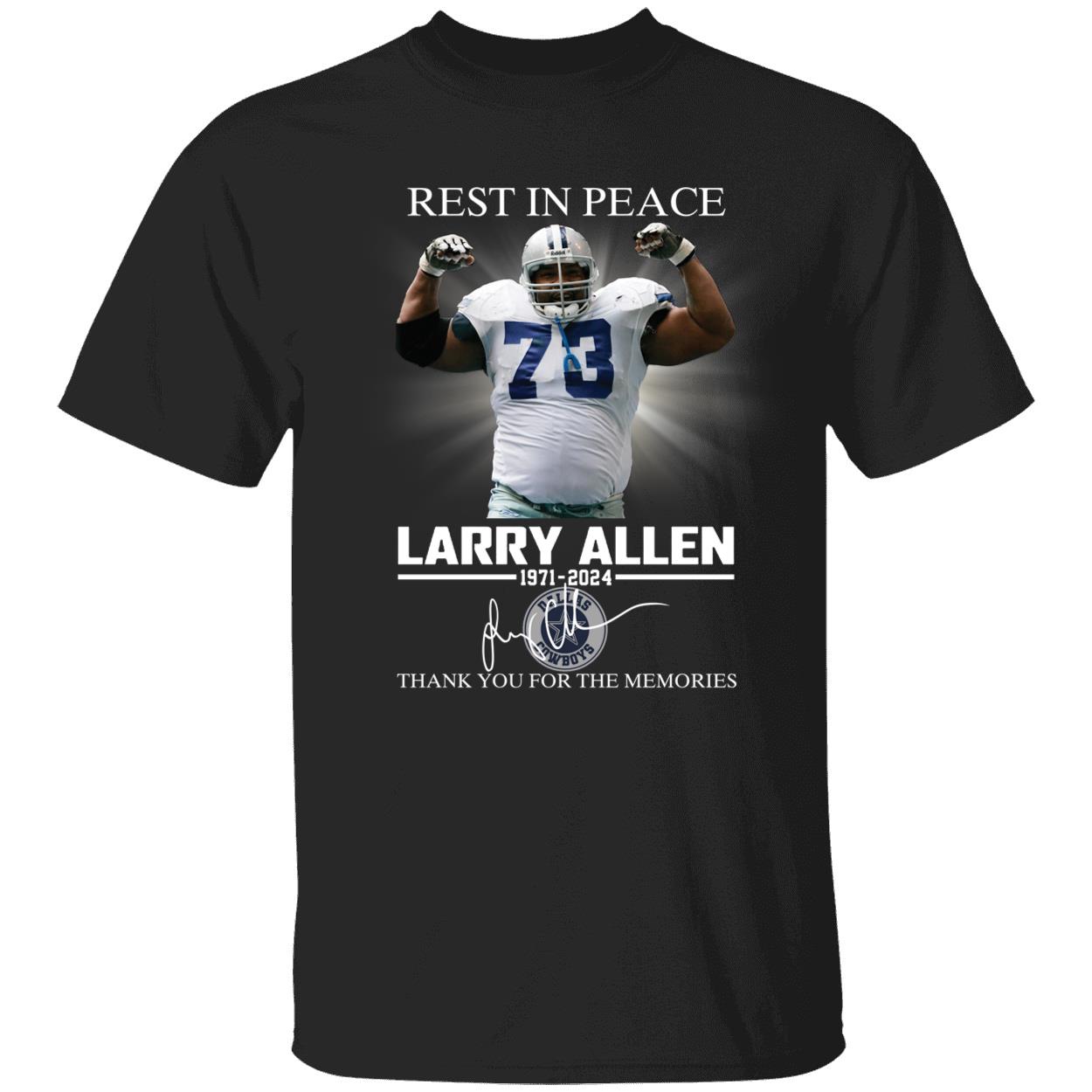 Larry Allen Rest In Peace Thank You For The Memories Shirt 1 1.jpg