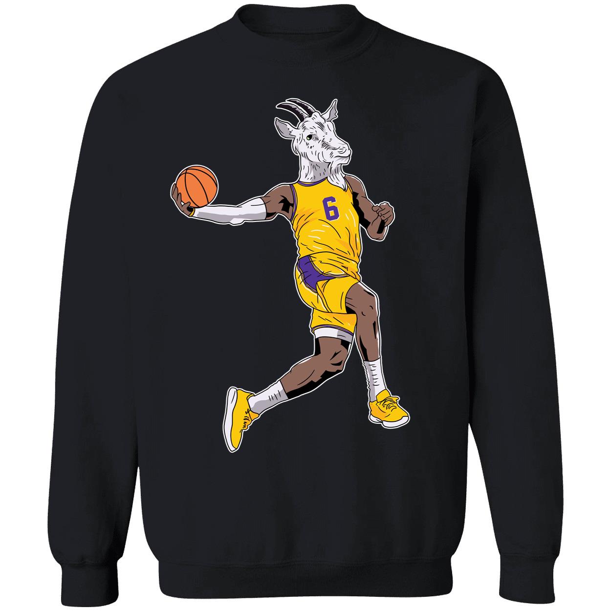 Lebron James Lakers Goat Shot Shirt 3 1.jpg