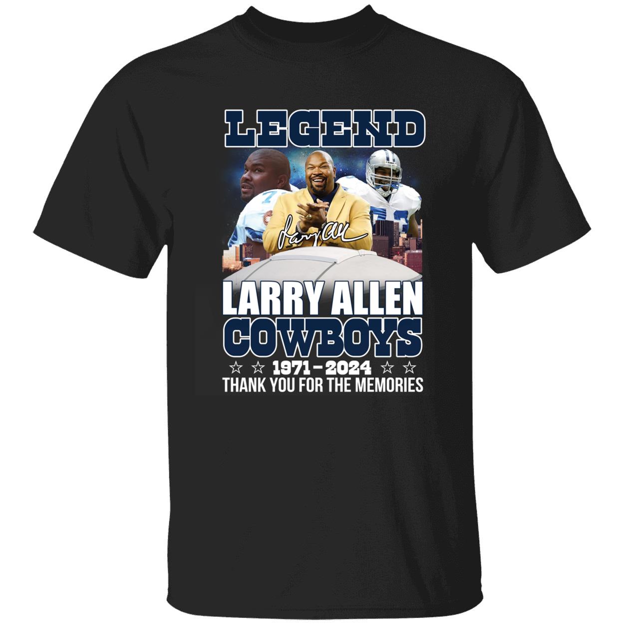 Legend Larry Allen 1971 2024 Thank You For The Memories Shirt 1 1.jpg