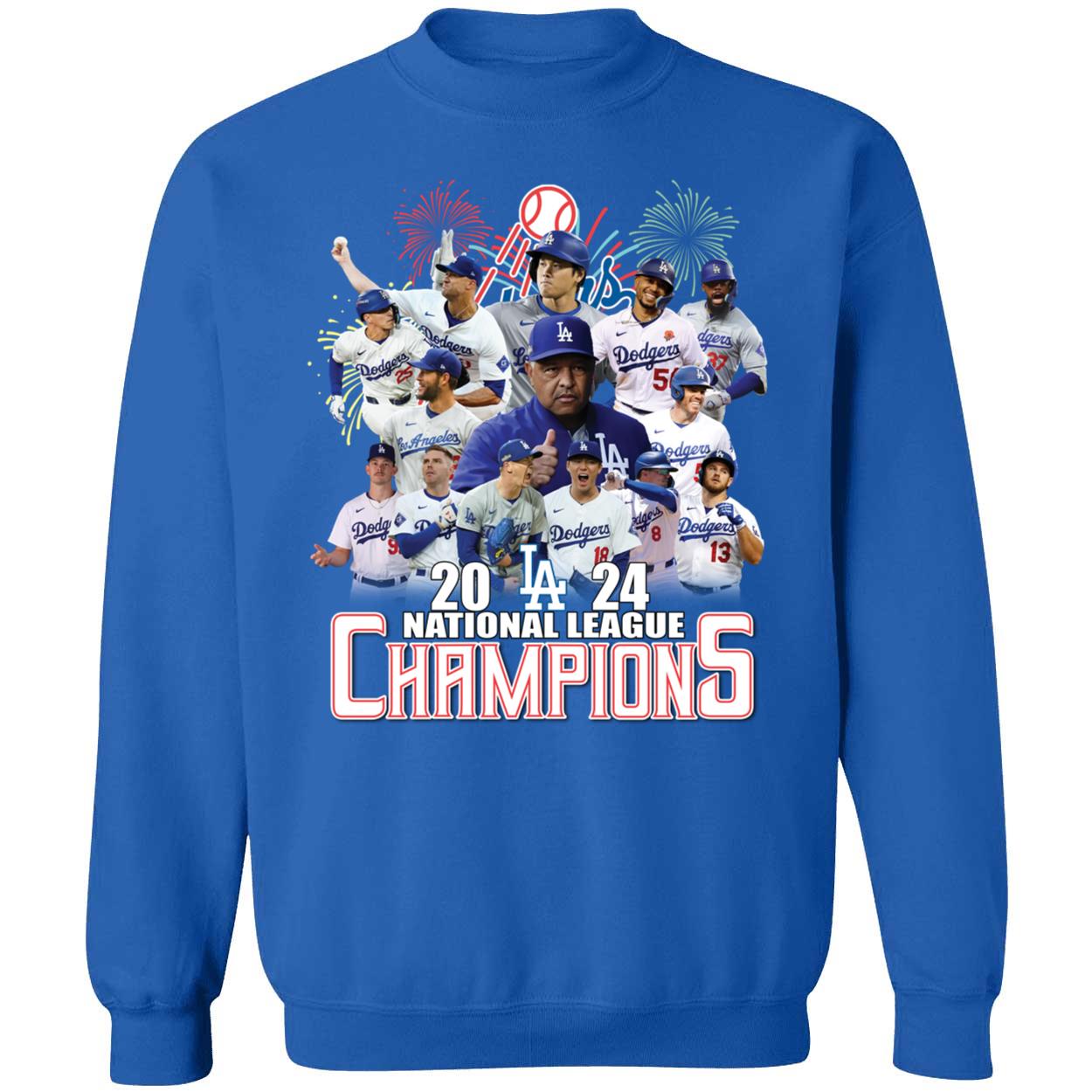 Los Angeles Dodgers 2024 National League Champions Shirt 3 1.jpg