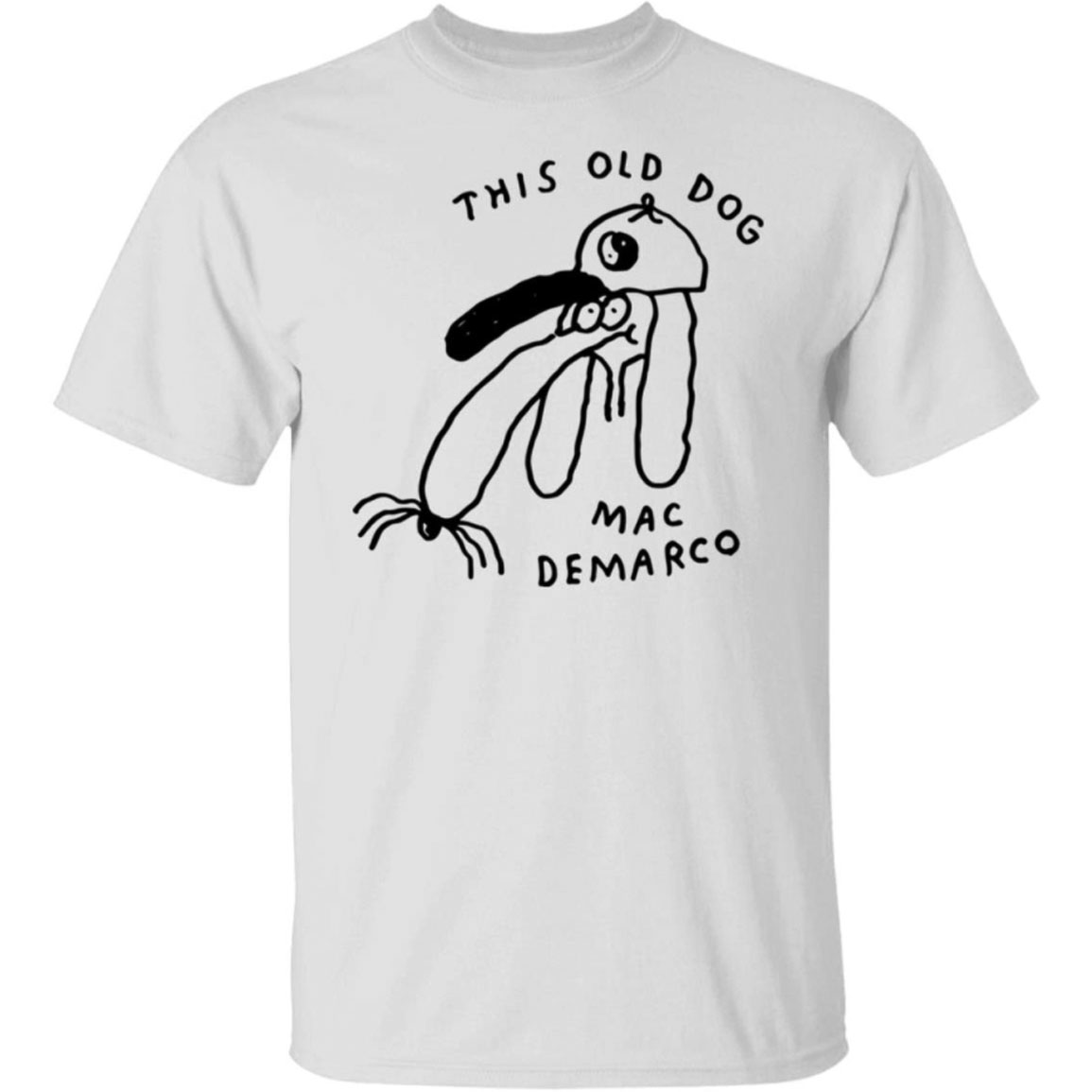 Mac Demarco Merch Mac Demarco Dog Doodle Shirt