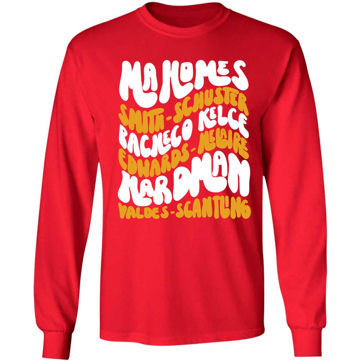 Mahomes Smith Schuster Rachel Kelce Edwards Helaire Hardman Shirt 4 1.jpg