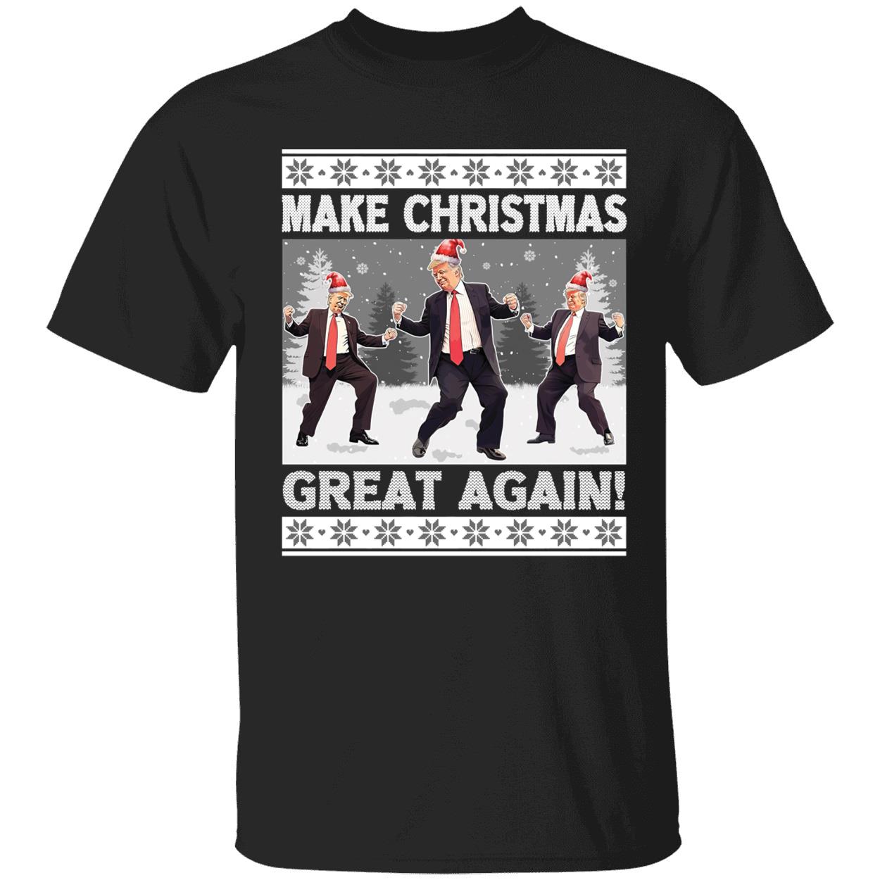 Make Christmas Great Again Trump Dancing 2024 Shirt