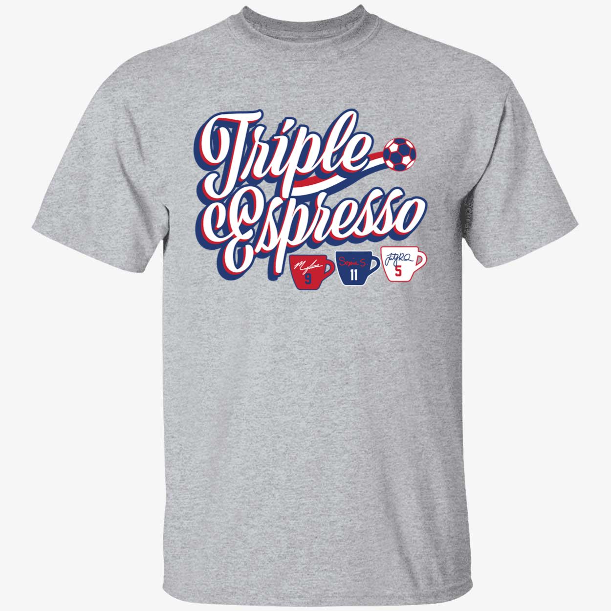 Mallory Swanson Trinity Rodman Sophia Smith Triple Espresso Shirt