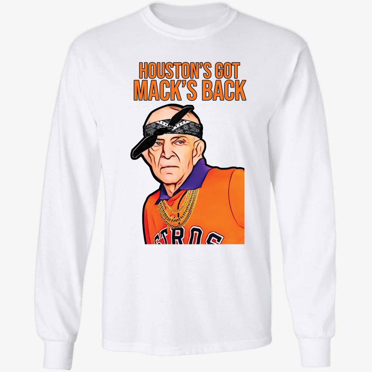 Mattress Mack's Houston's Got Mack's Back Long Sleeve Shirt