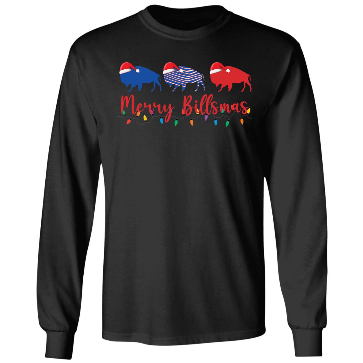 Merry Billsmas Christmas Long Sleeve Shirt