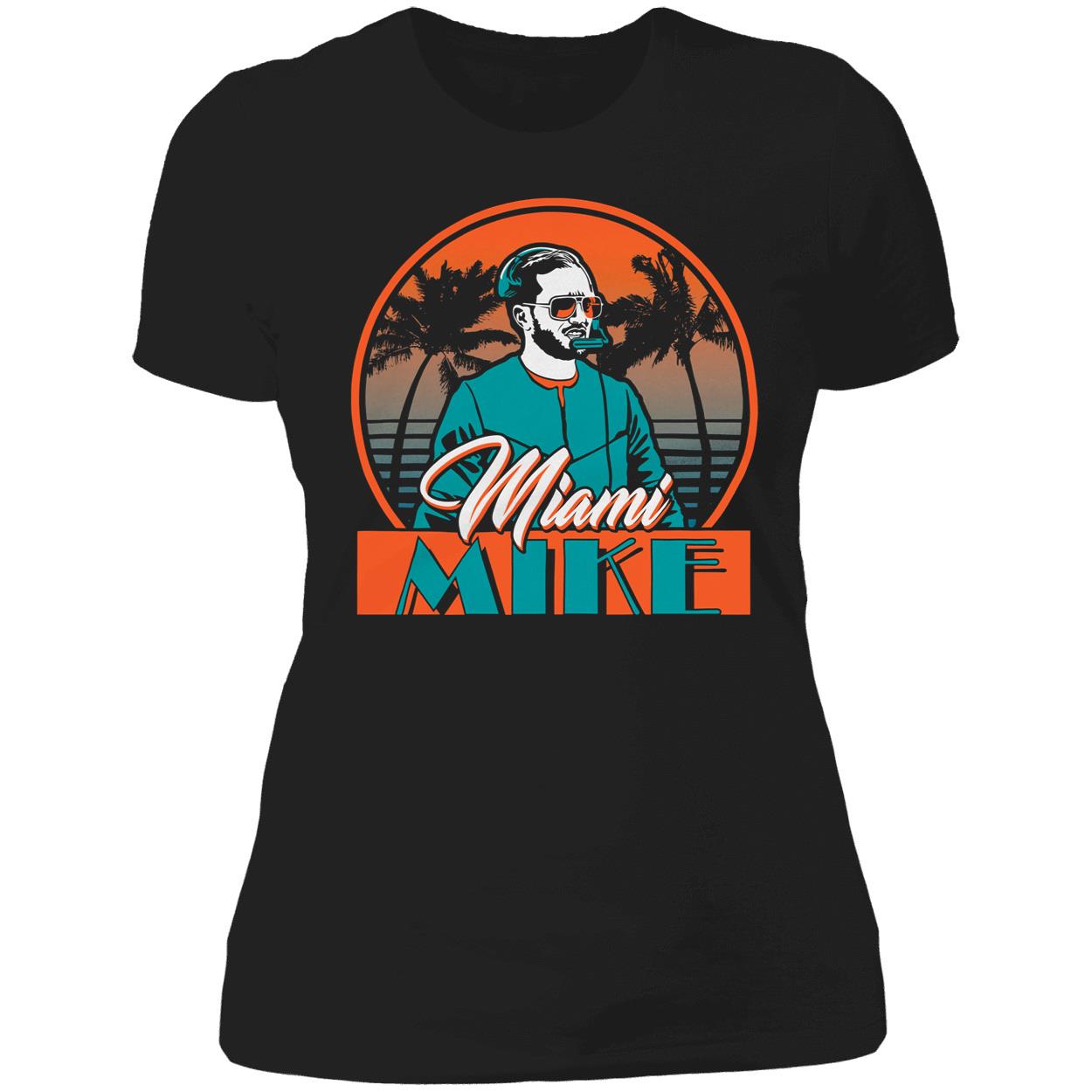 Miami Mike Ladies Boyfriend Shirt