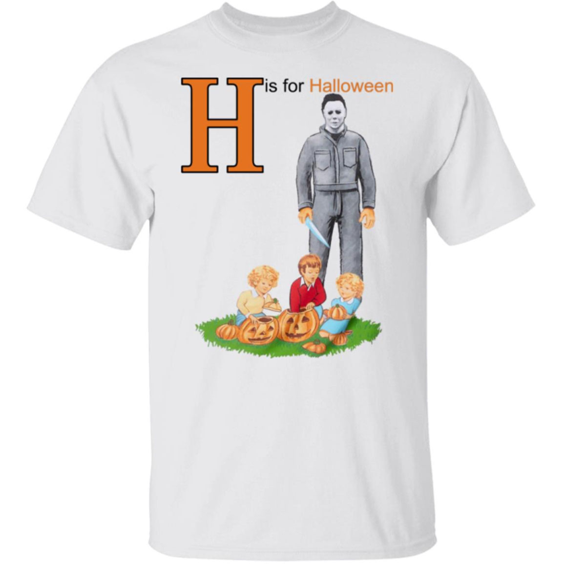 Michael Myers H Is For Halloween Shirt