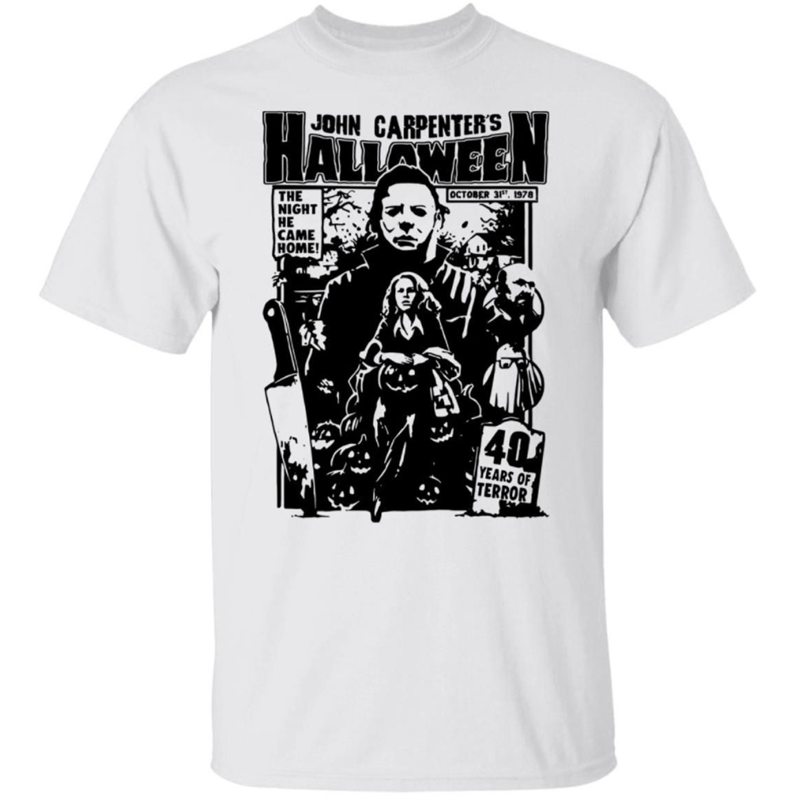 Michael Myers John Carpenter's Halloween The Night He Came Home Shirt