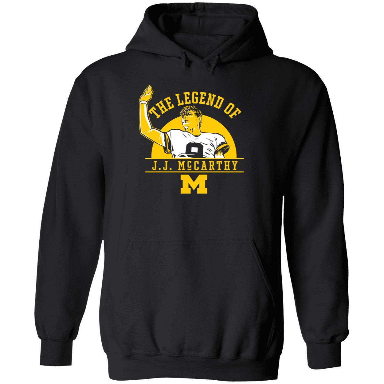 Michigan Football The Legend Of J.j Mccarthy Shirt 2 1.jpg