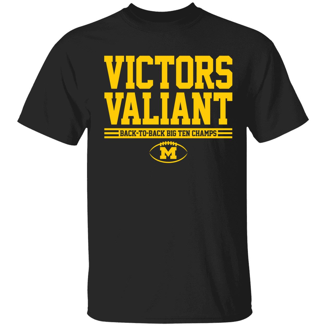 Michigan Football Victors Valiant B1g Champs