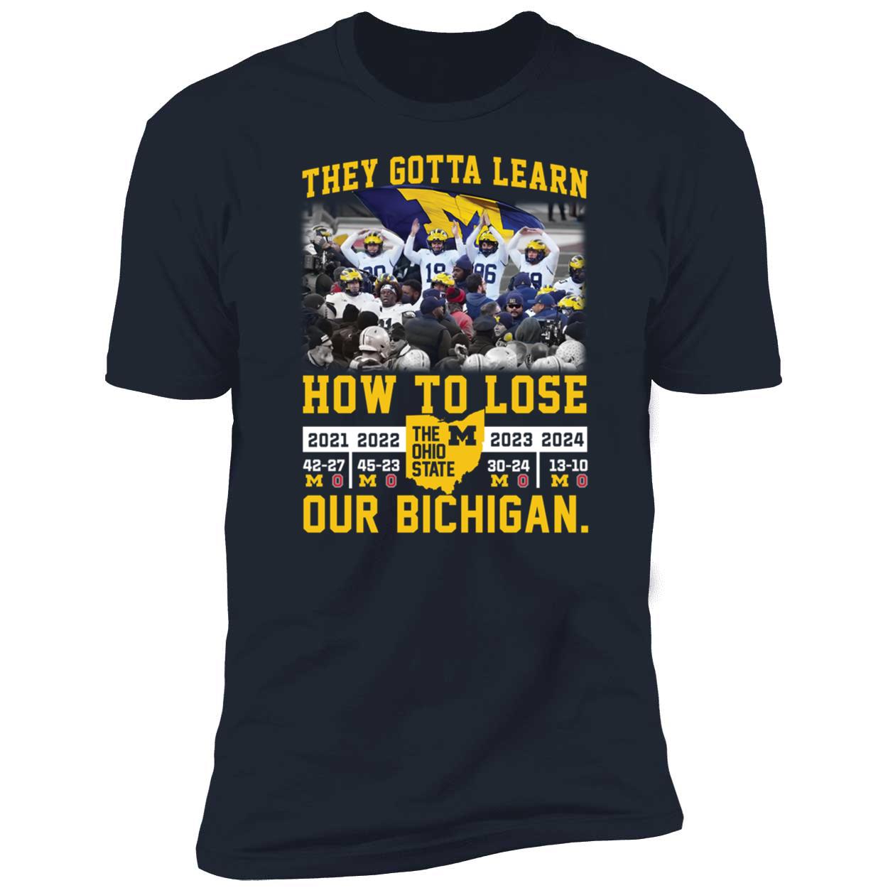 Michigan Wolverines They Gotta Learn How To Lose Our Bichigan Shirt 5 1.jpg