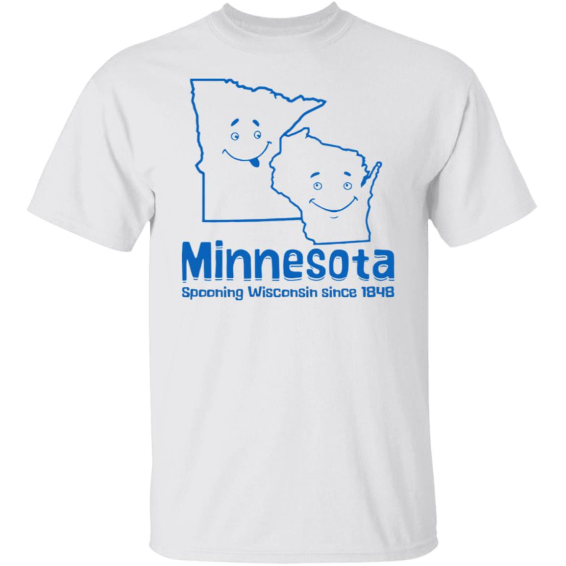 Minnesota Spooning Wisconsin Since 1848 Shirt