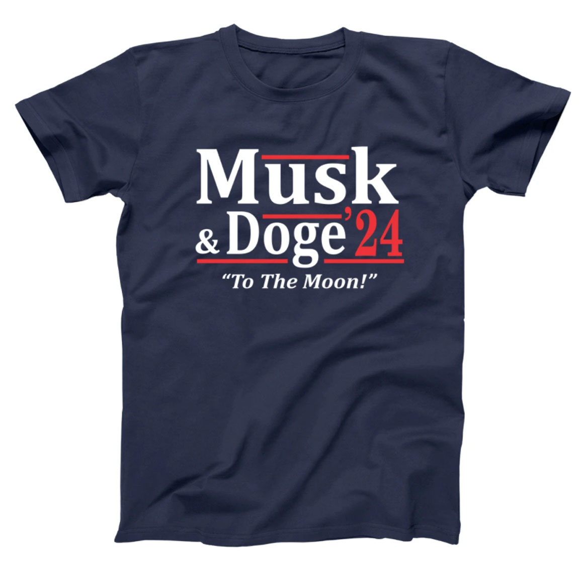 Musk And Doge 2024 To The Moon Shirt