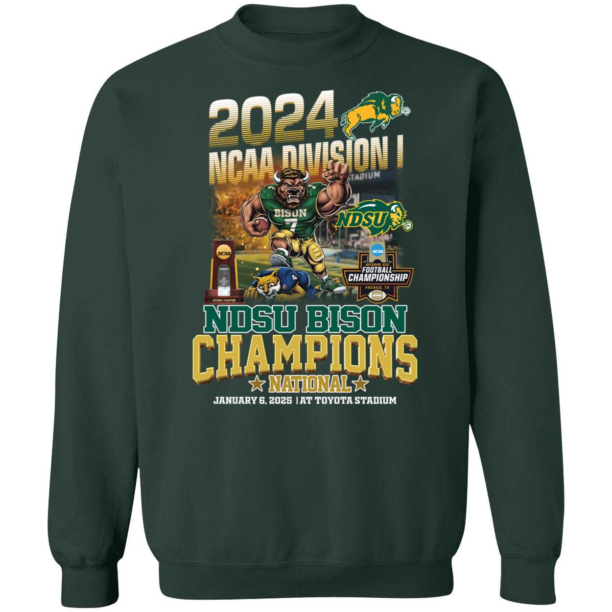 NDSU Bison Champions 2024 Ncaa Division Shirt 3 1.jpg