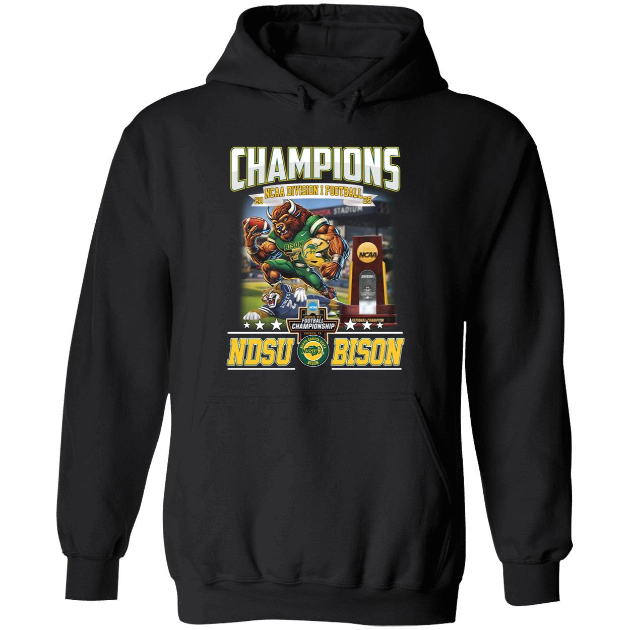 NDSU Bison Champions Ncaa Division Football 2025 Shirt 2 1.jpg