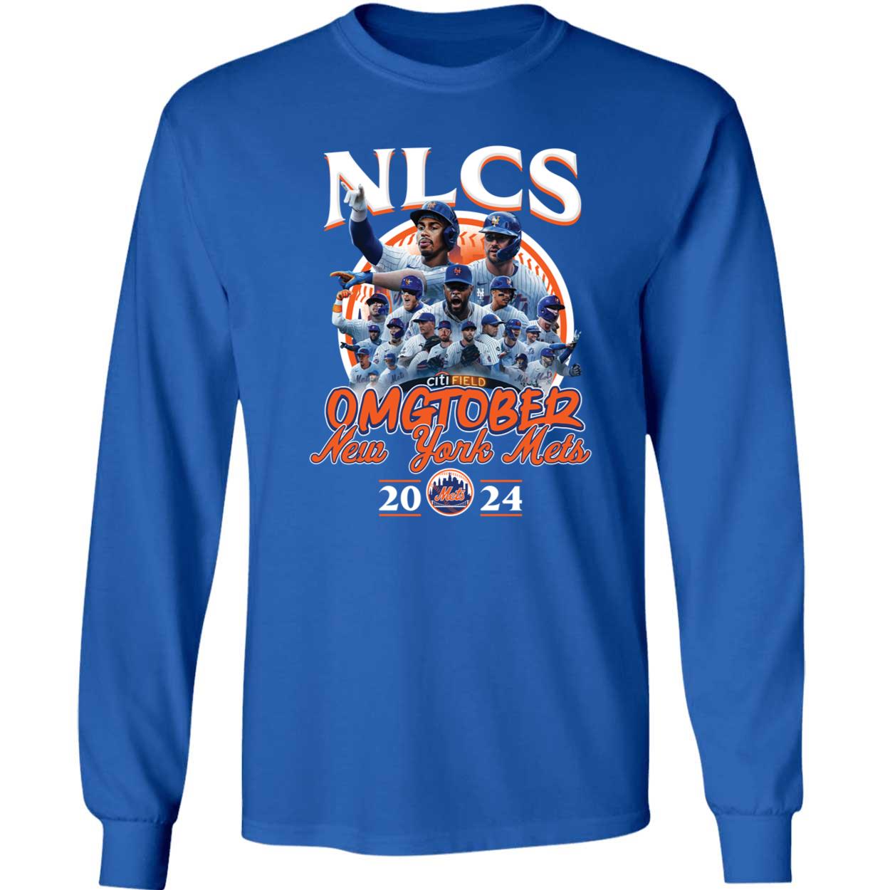 NLCS 2024 OMGTOBER New York Mets Team Shirt 4 1.jpg