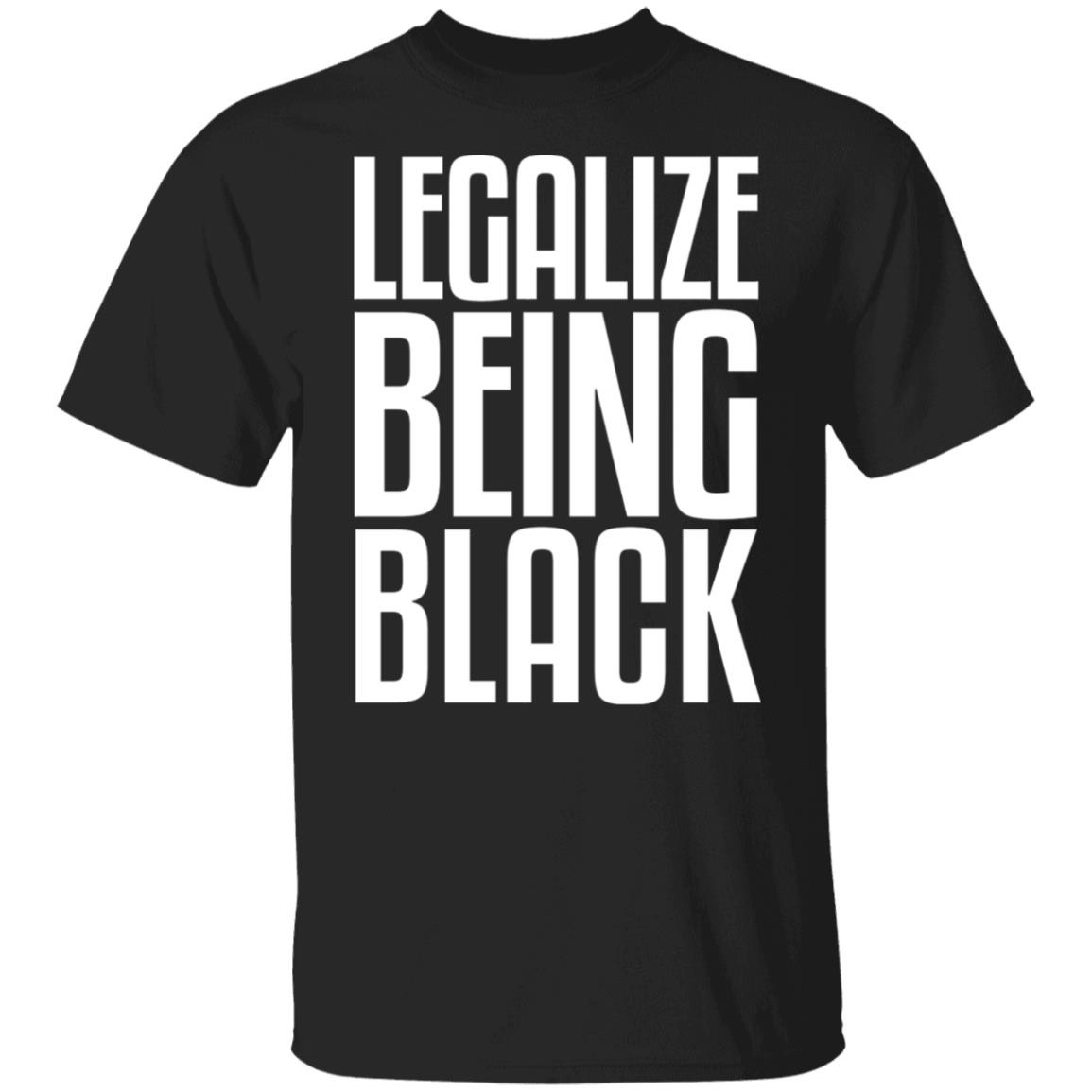 Nate Diaz Legalize Being Black Shirt