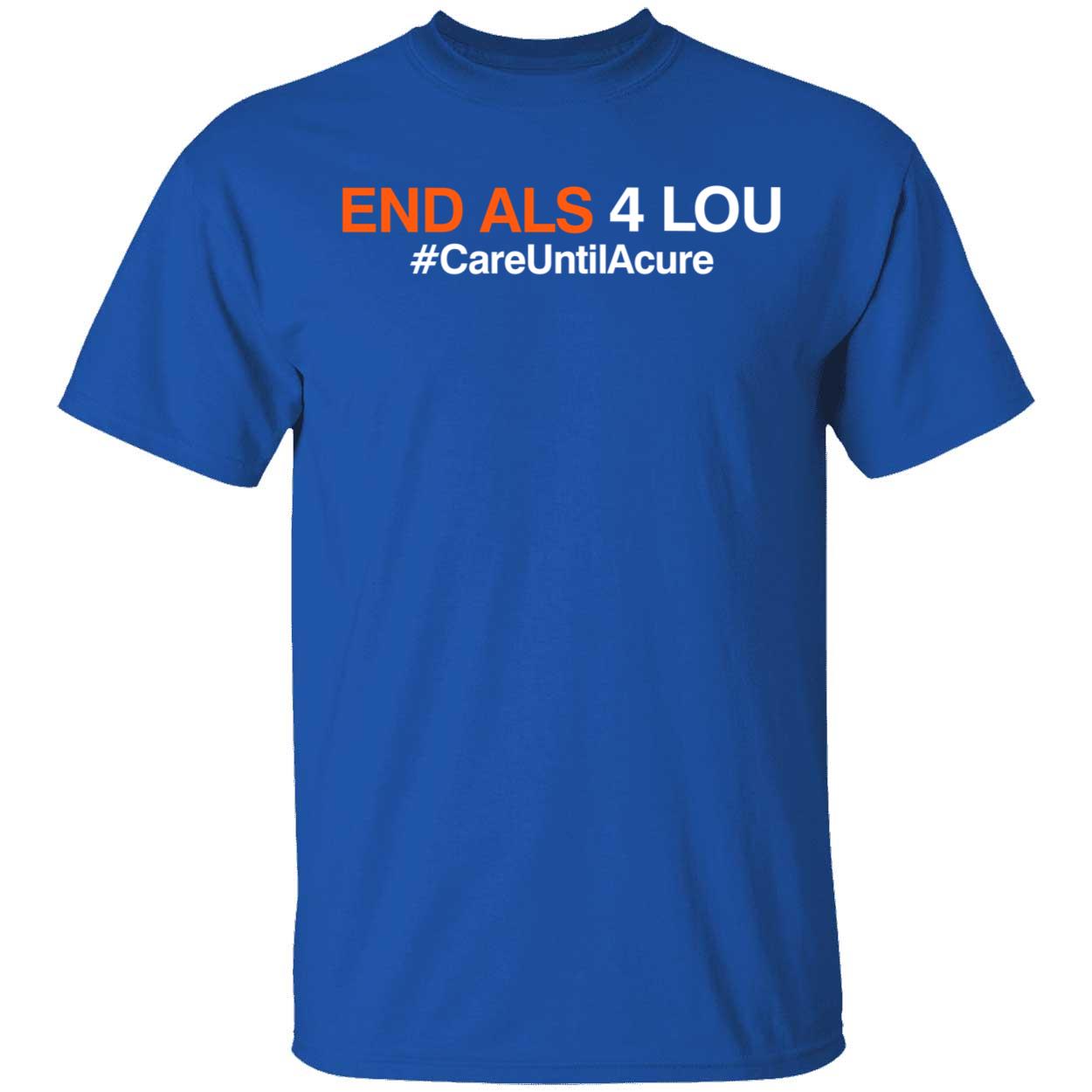 New York Mets End Als 4 Lou #CareUntilAcure Shirt