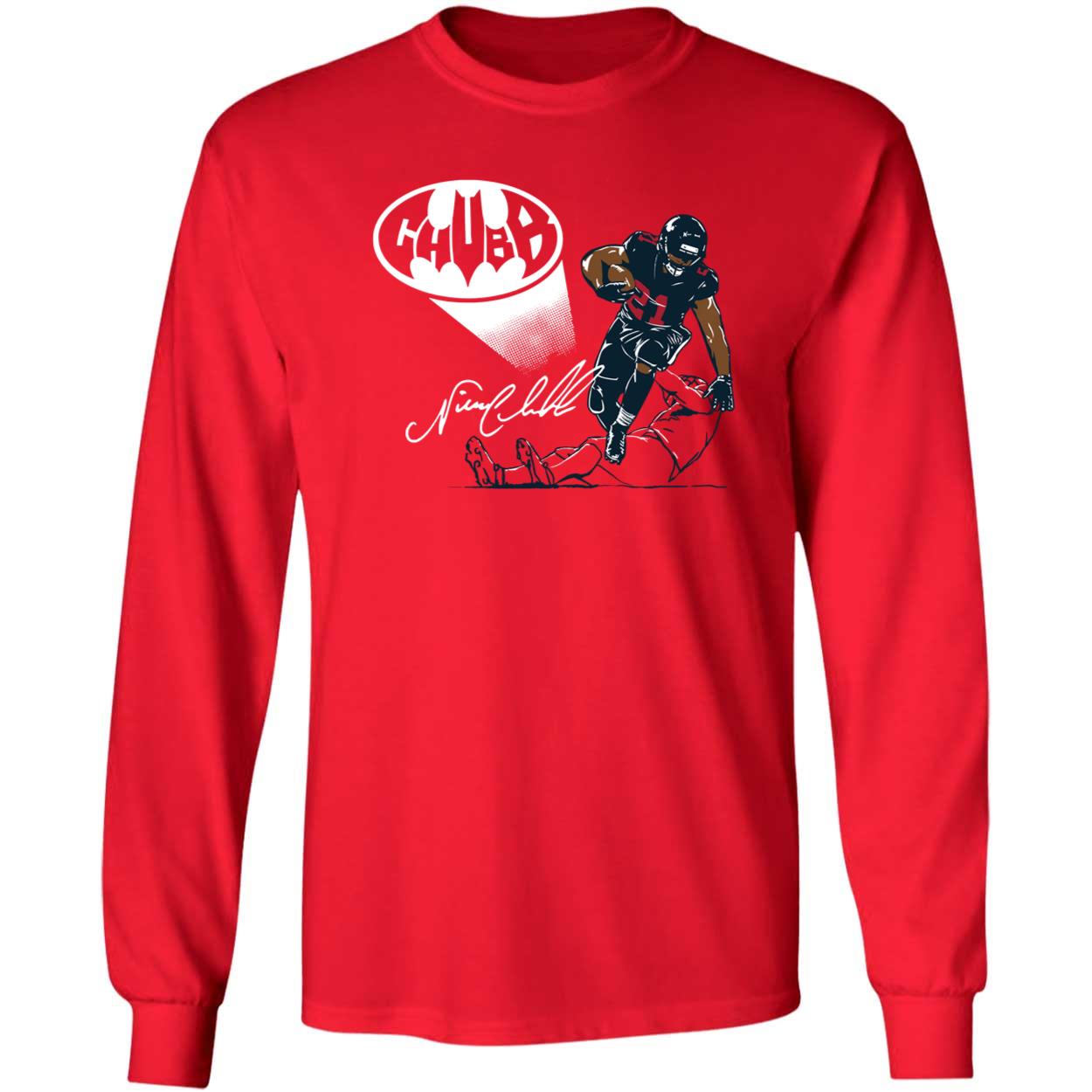 Nick Chubb Houston Stiff Arm Shirt 4 1.jpg