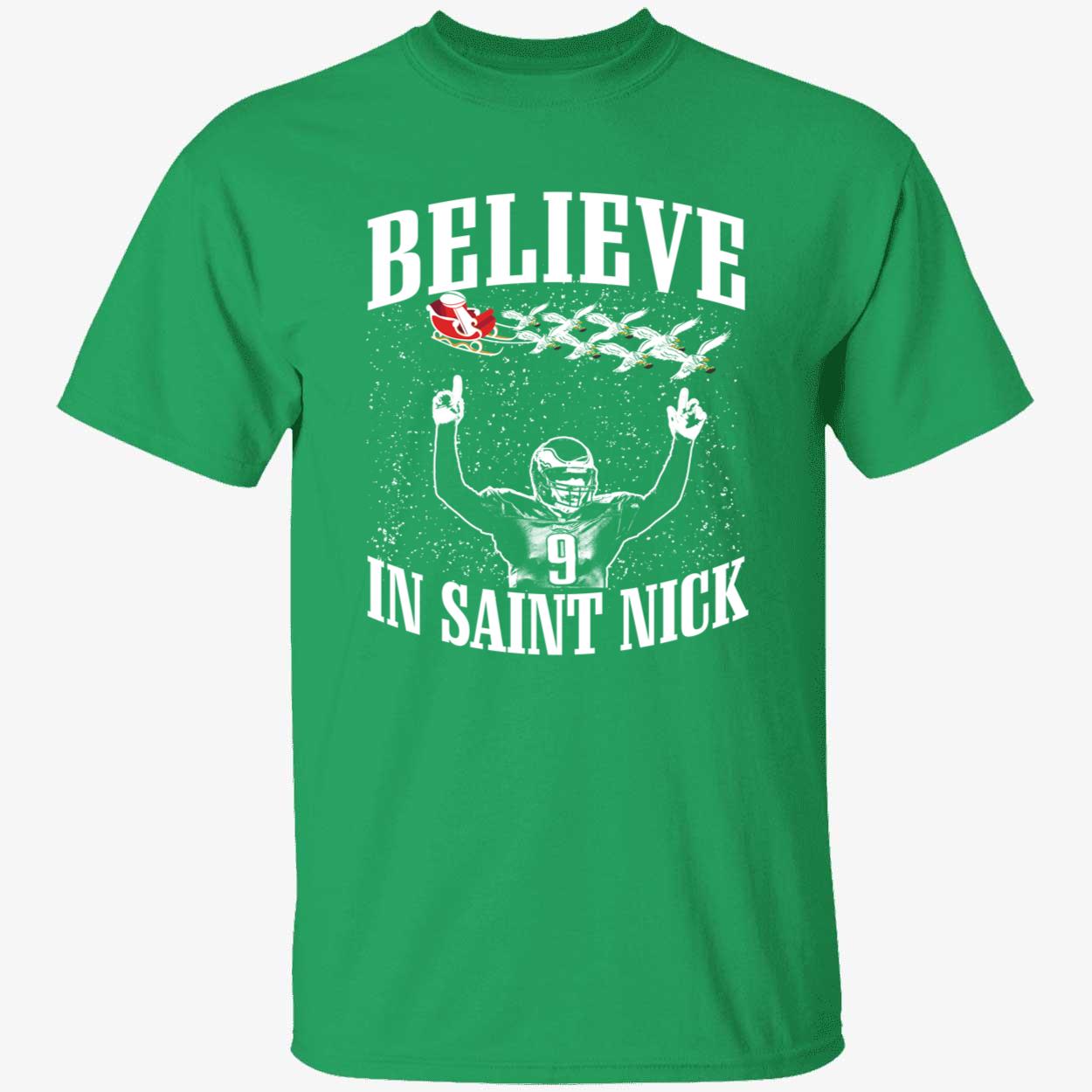 Nick Foles Believe In Saint Nick Shirt