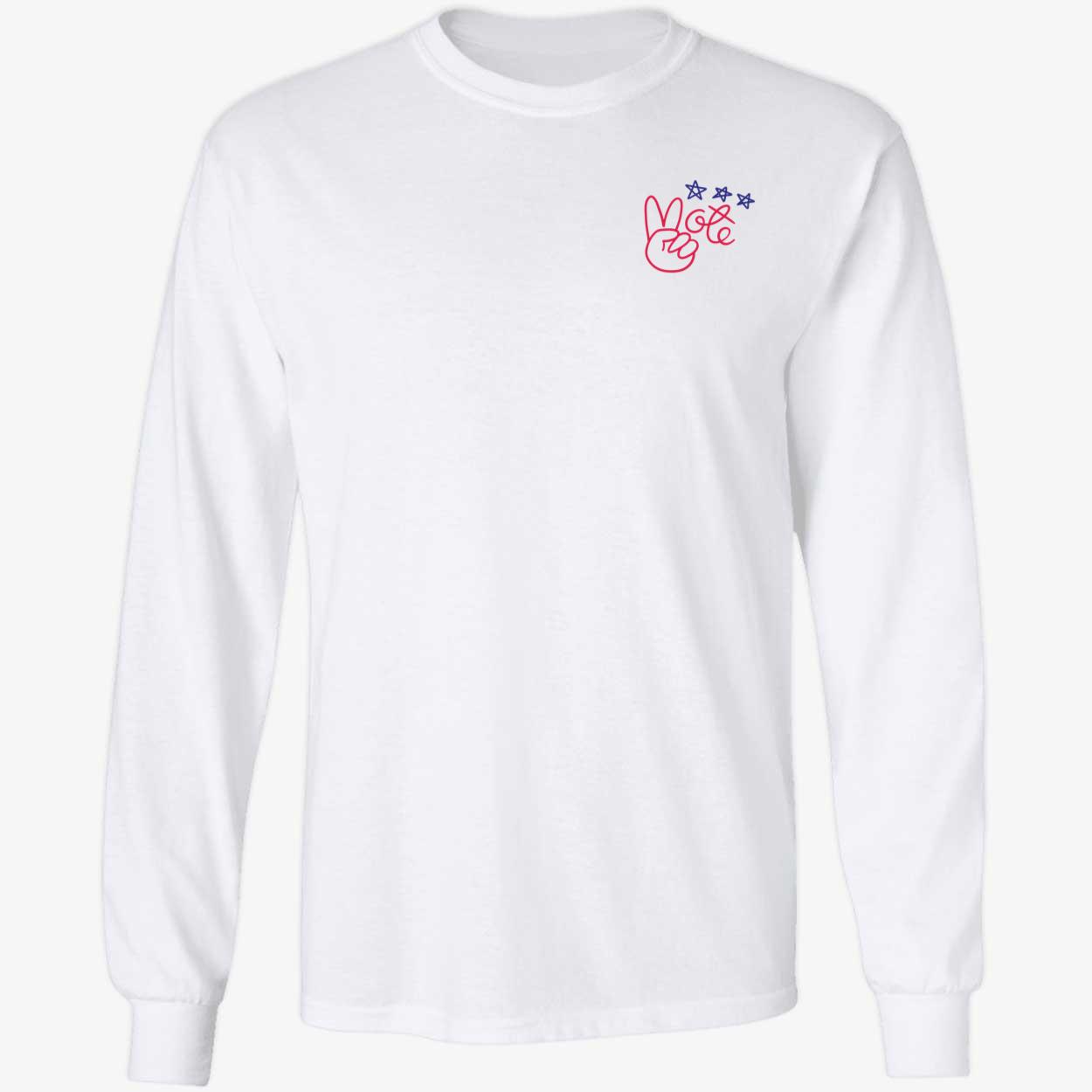 Nicolle Wallace Wearing Peace Vote Shirt 4 1.jpg