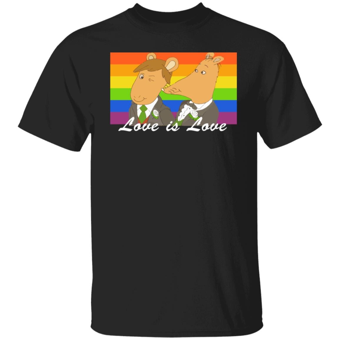 Nigel Gay Ratburn Wedding Love Is Love Shirt