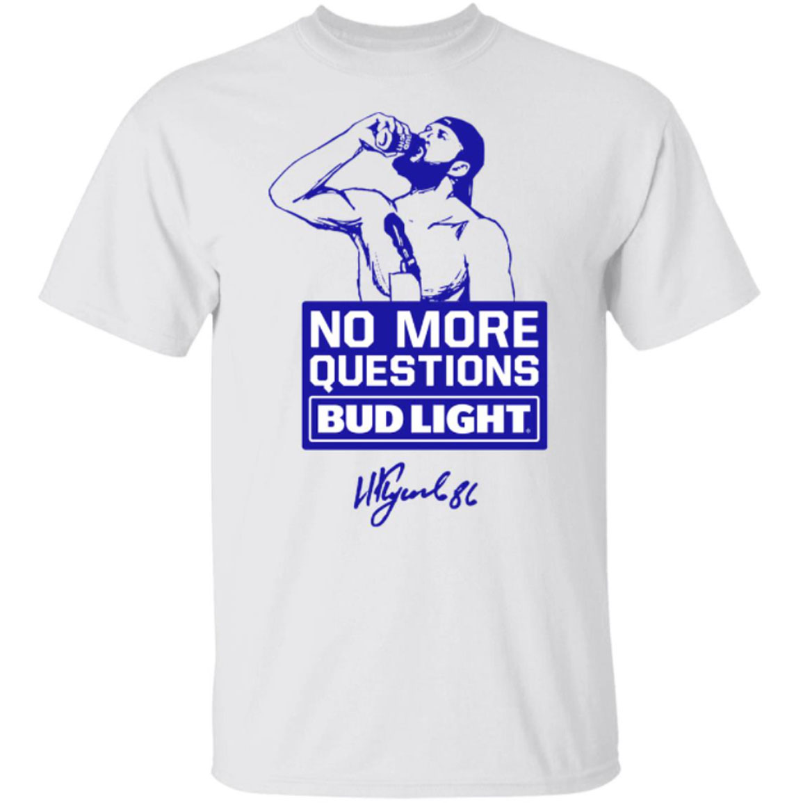 Nikita Kucherov No More Questions Budlight Shirt