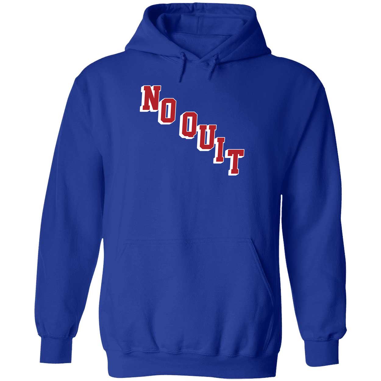 No Quit New York Rangers Hoodie