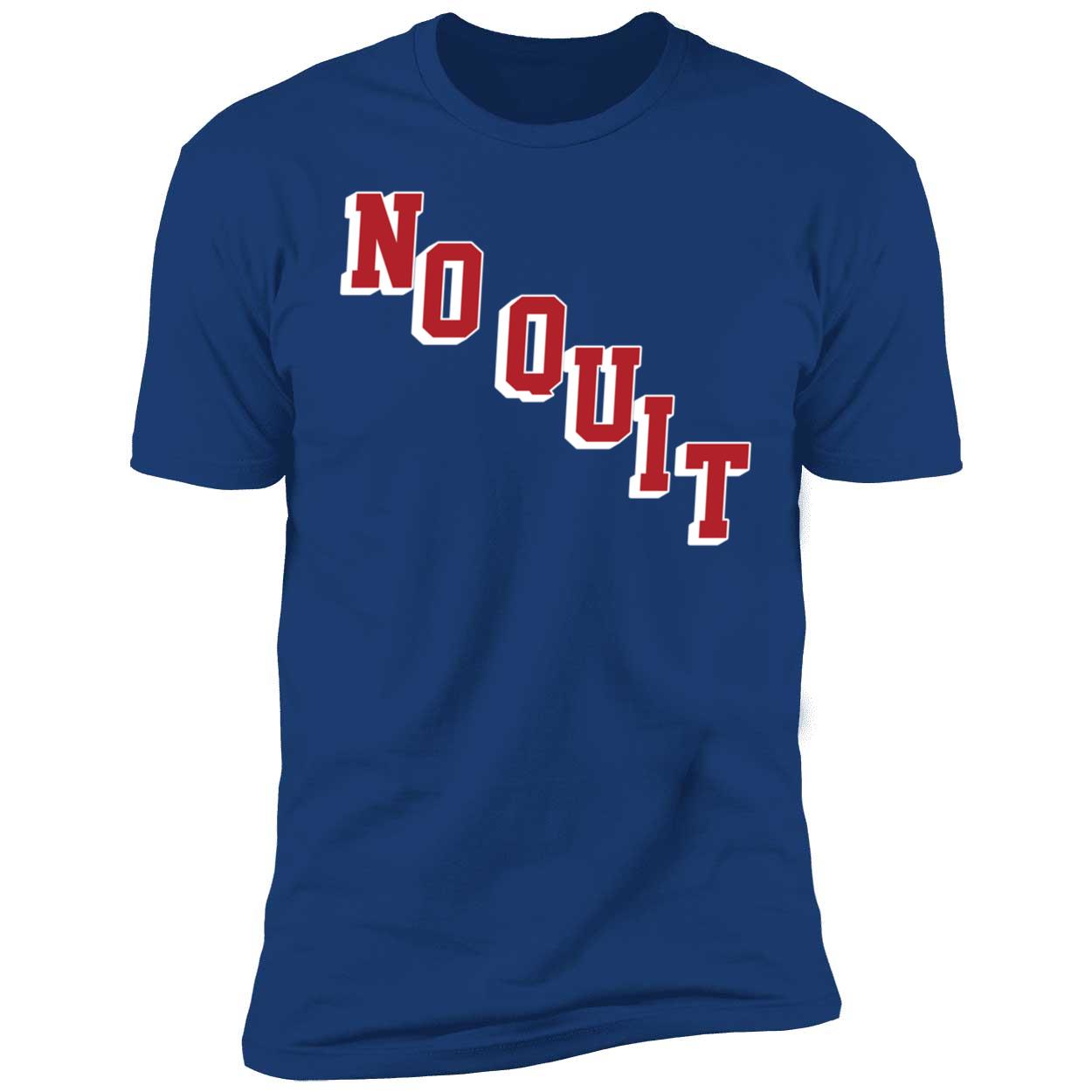 No Quit New York Rangers Premium SS T-Shirt