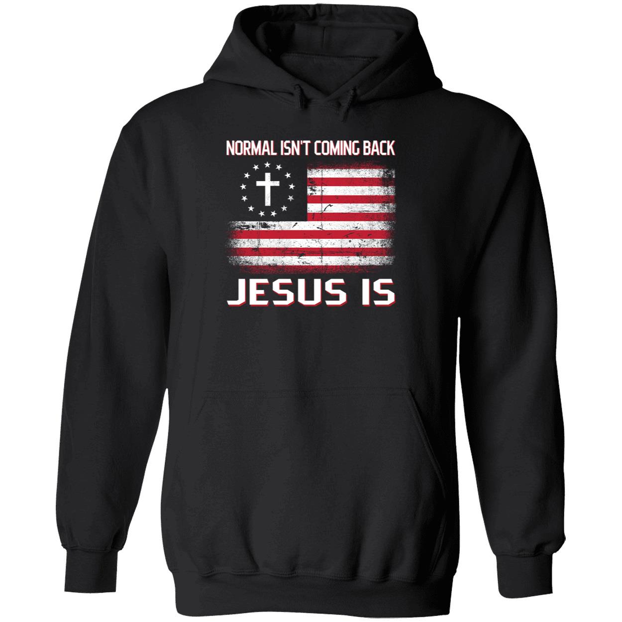 Normal Isn't Coming Back Jesus Is Hoodie