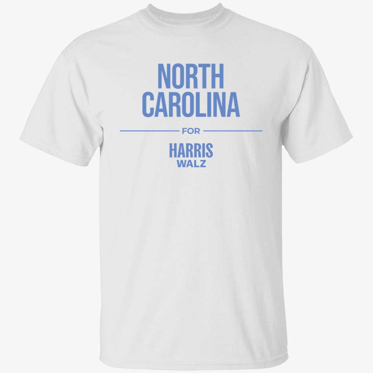 North Carolina For Harris Walz Shirt
