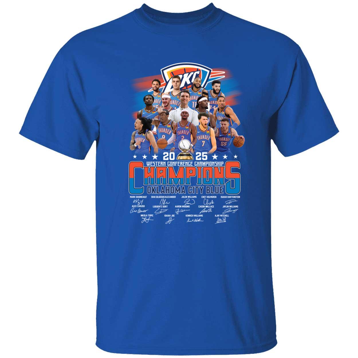 Oklahoma City Thunder 2025 Western Conference Champion Shirt 1 1.jpg