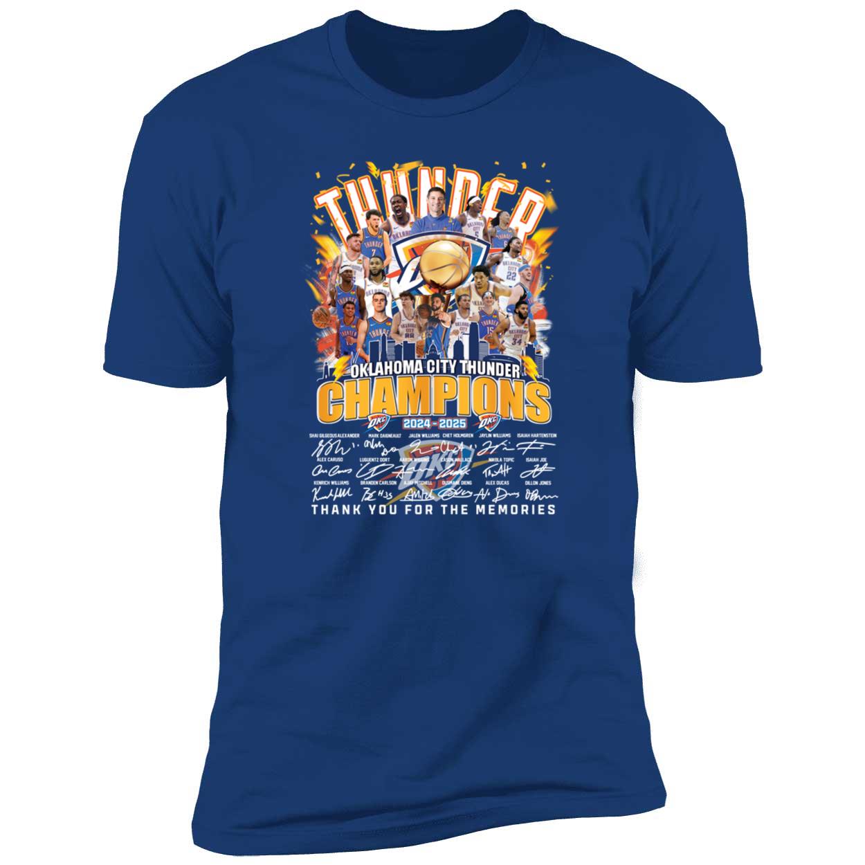 Oklahoma City Thunder Champions 2025 Thank You For The Memories Shirt 5 1.jpg