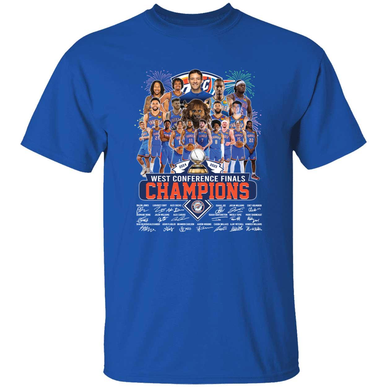 Oklahoma City Thunder West Conference Finals Champions 2025 Signature Shirt 1 1.jpg